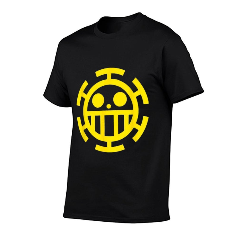 Cute Anime Japon Yellow Crew  Stretchy T-Shirt