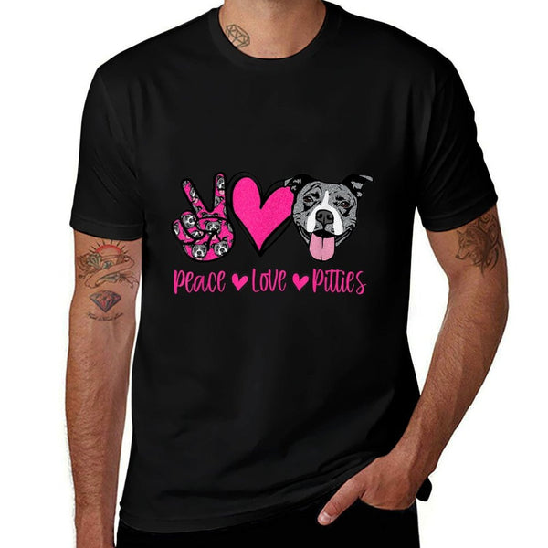 Pit Bull Lives Matter Pittie Puppy Dog Mom Ladies Pitbull  Cotton T-Shirt