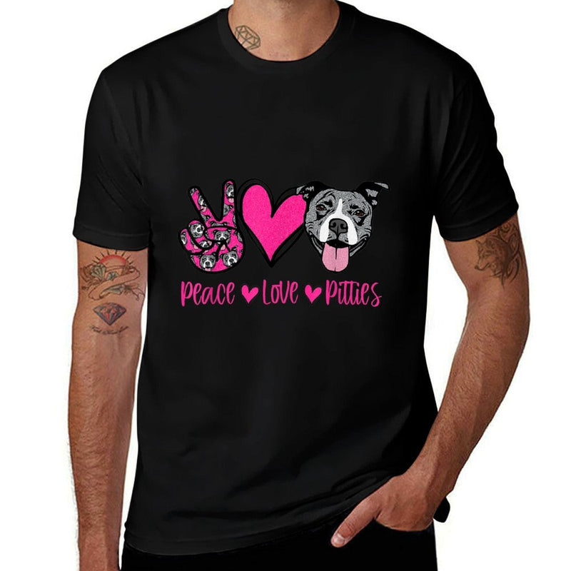 Pit Bull Lives Matter Pittie Puppy Dog Mom Ladies Pitbull  Cotton T-Shirt