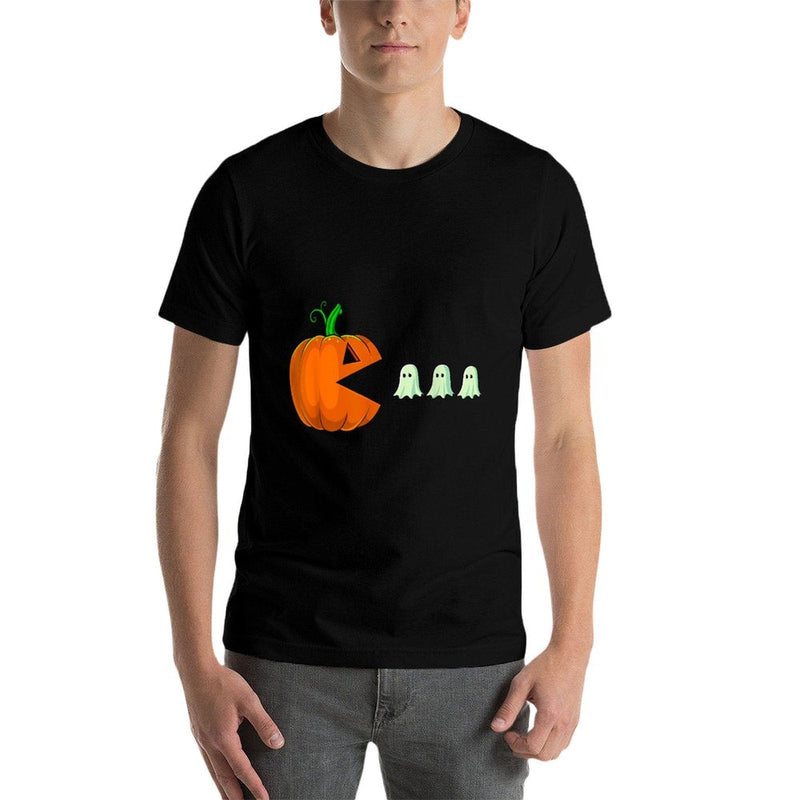 Halloween Pumpkin Funny Ghosts Boys Kids Women Men  Quick-drying T-Shirt