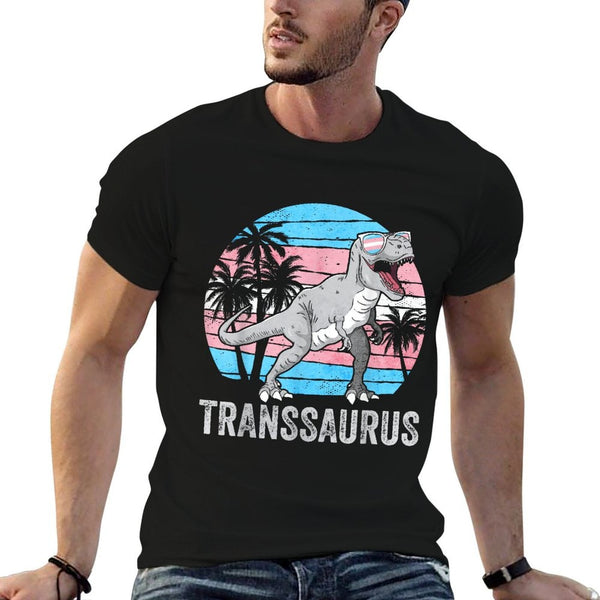 Transgender Pride Trans Dinosaur Trex LGBTQ Transsaurus  Graphic-printed T-Shirt