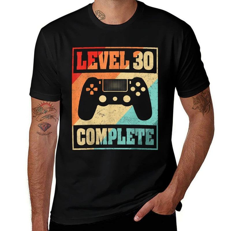 Level 30 Unlocked Funny Video Gamer 30th Birthday Gift  Affordable Price T-Shirt