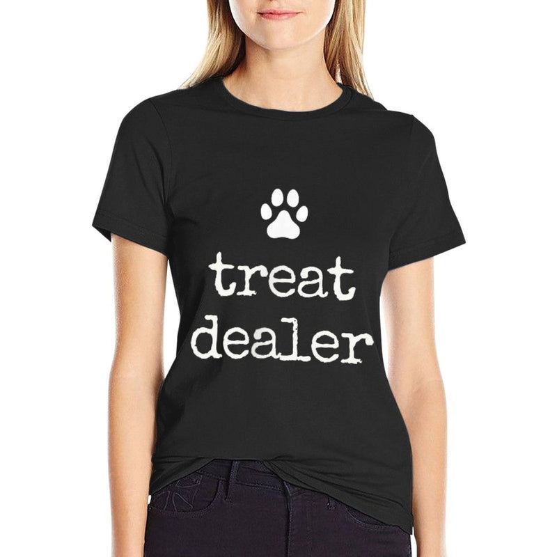 Dog Treat Dealer Funny Humor Dog Owner Dog Treats Dog Lover  Graphic-printed T-Shirt