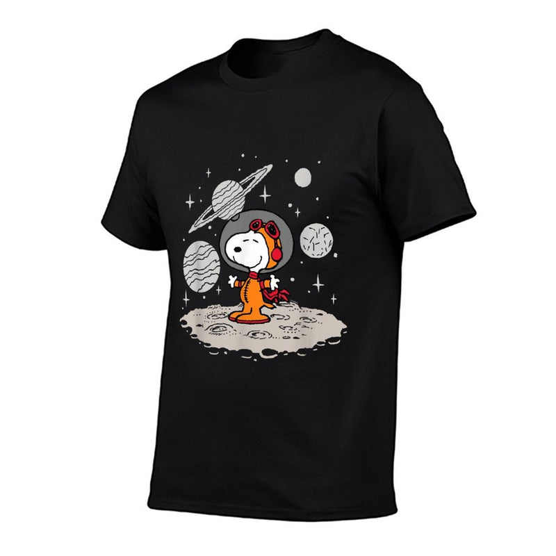 Peanuts - Snoopy Planets And Starfield  Lightweight T-Shirt