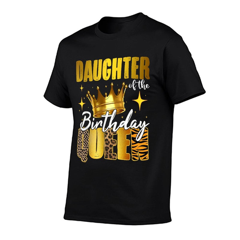 Daughter Of The Birthday Queen Women Bday Party Gift  Slim-fit Cut T-Shirt