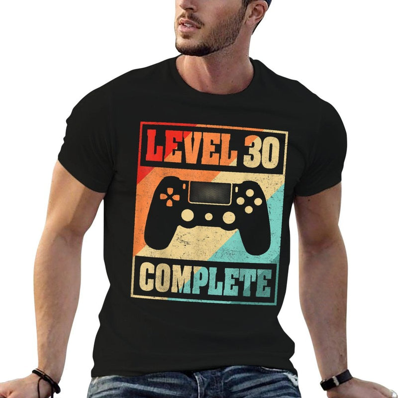 Level 30 Unlocked Funny Video Gamer 30th Birthday Gift  Affordable Price T-Shirt