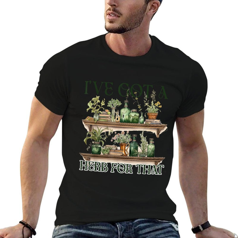 Herbalist Herbal Plants Are Medicine Ive Got Herb For That  Polyester Blend T-Shirt