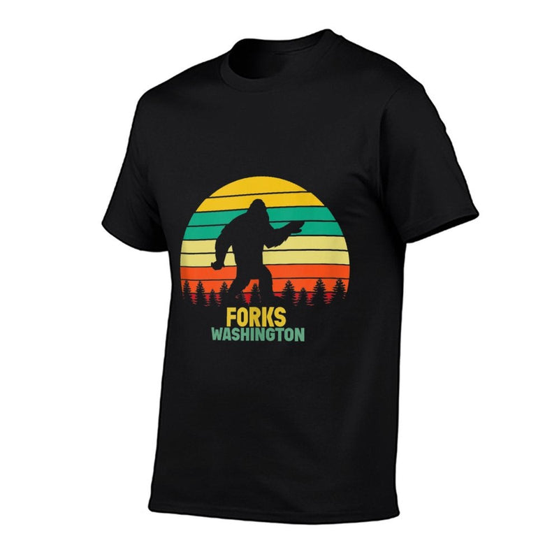 Bigfoot in The Twilight Forks Washington PNW Tourist  Quick-drying T-Shirt