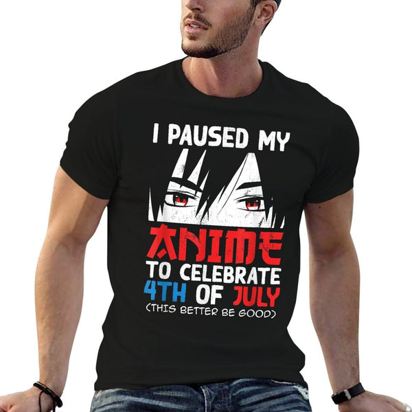 Anime American July Fourth 4th of Julyn Girls Boys  Summer-ready Fabric T-Shirt