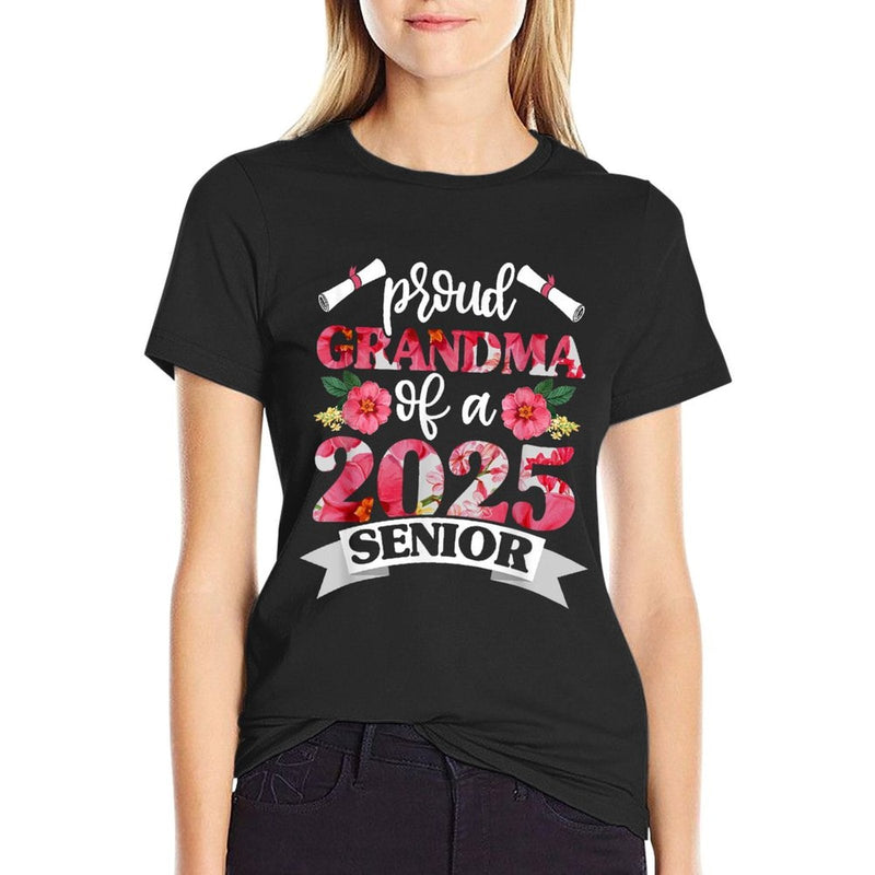 Proud Grandma of A 2025 Senior Graduation Class of  Breathable T-Shirt