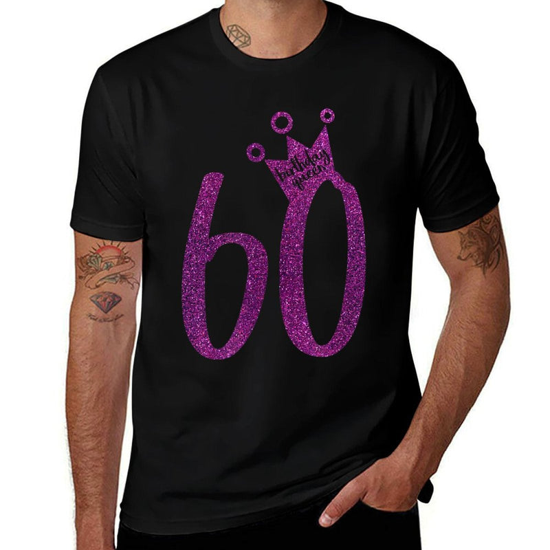 Purple 60th Birthday 60th Birthday Queen  Classic T-Shirt