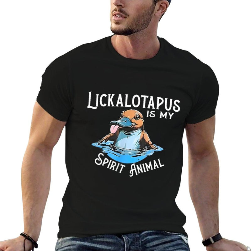 Lickalottapus Is My Spirit Animal - Front And Back Comfortable T-Shirt