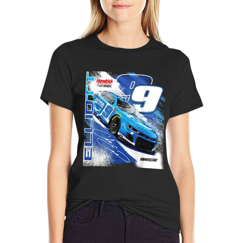 NASCAR - Chase Elliott #9 Prime - Hendrick Motorsports  Relaxed-fit T-Shirt