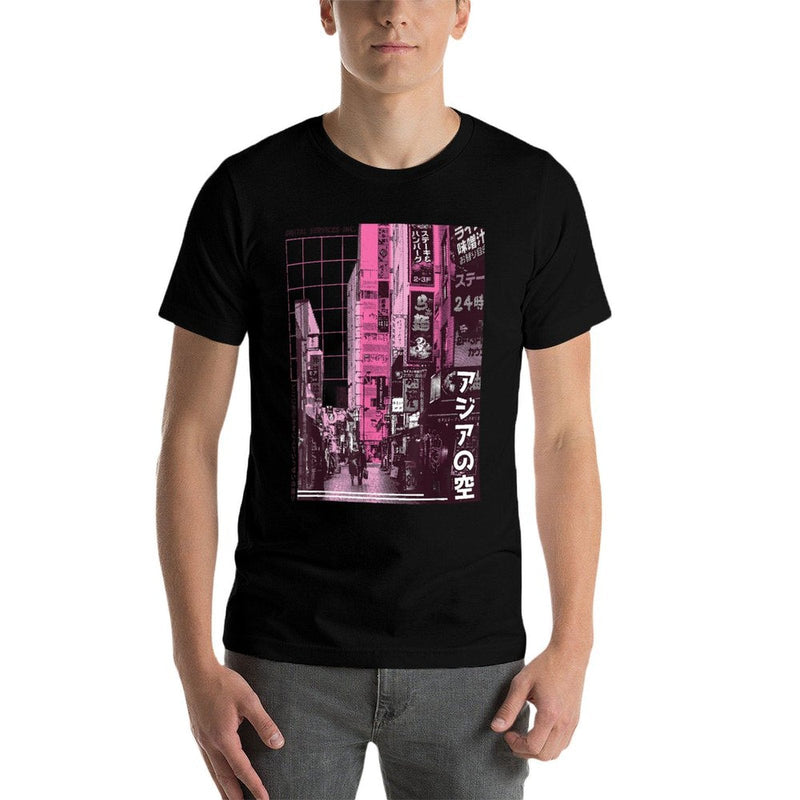Tokyo Japanese 90s Streetwear Aesthetic Graphic  Trendy Pattern T-Shirt