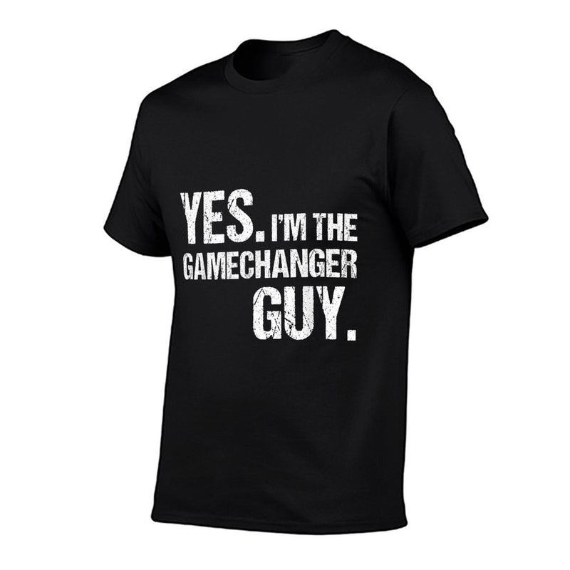 Yes Im The Gamechanger Guy, Funny Baseball For Men Boys  Lightweight T-Shirt