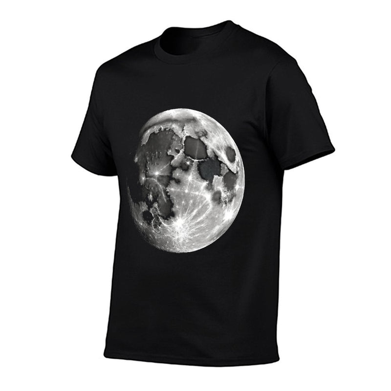 Surreal Moon Landscape  Graphic-printed T-Shirt