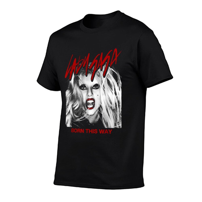Official Lady Gaga Born This Way Cover  Breathable T-Shirt