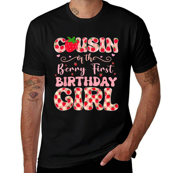 Cousin of The Berry First Birthday of Girl Strawberry Cuz  Classic T-Shirt