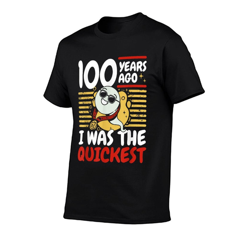 100 Years Ago - 100th Birthday  Vintage-inspired T-Shirt