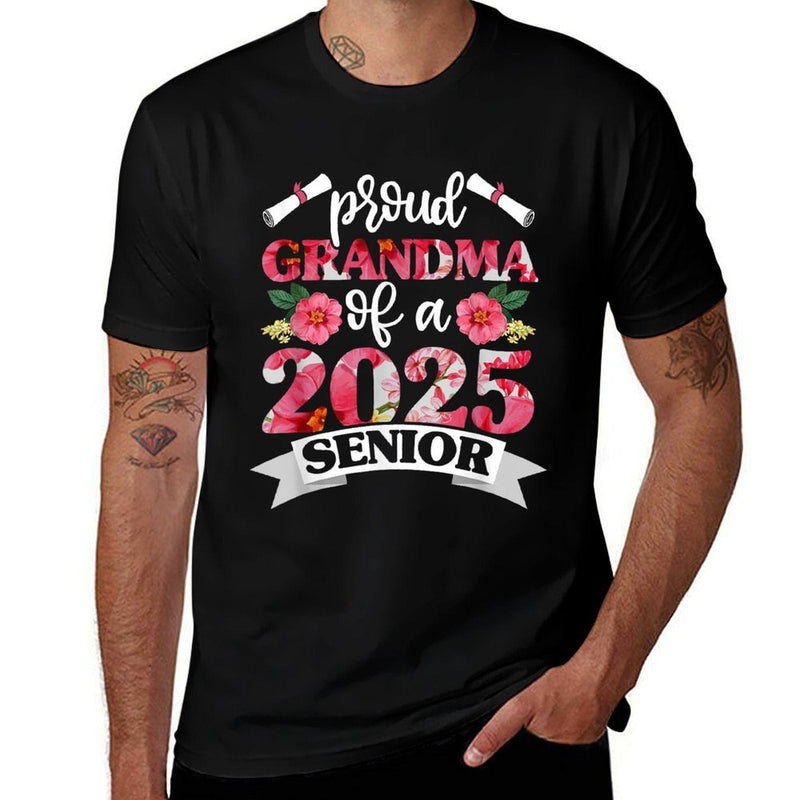 Proud Grandma of A 2025 Senior Graduation Class of  Breathable T-Shirt