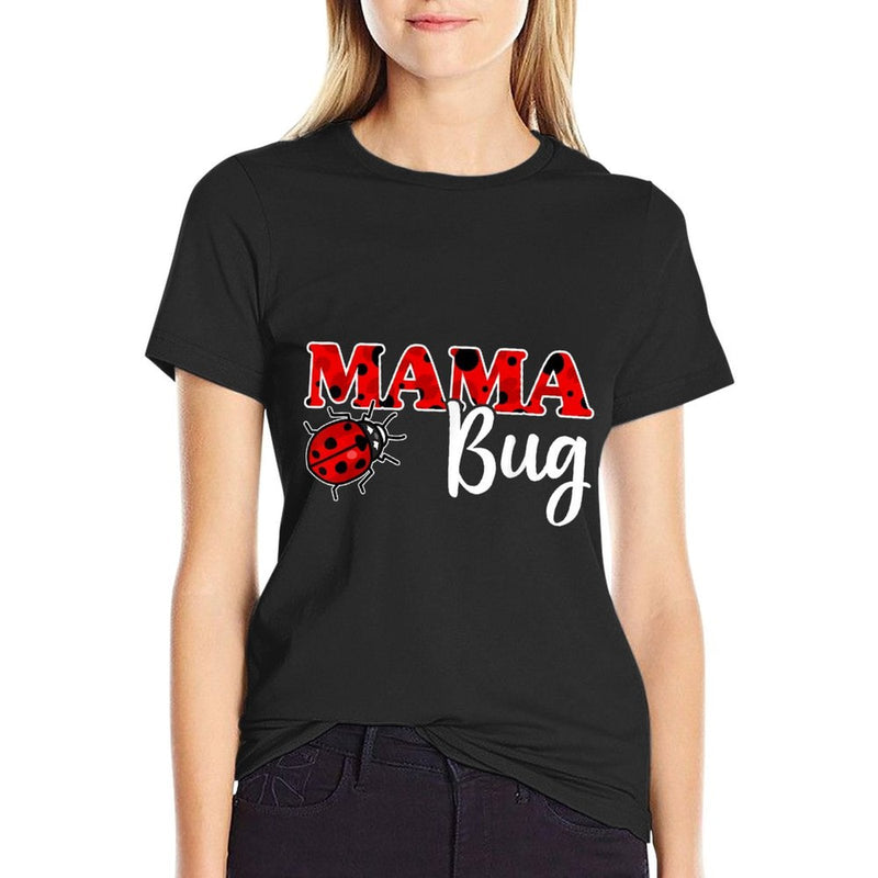 Ladybug Mom Of The Birthday Girl, Mothers Day Mama Bug  Breathable T-Shirt