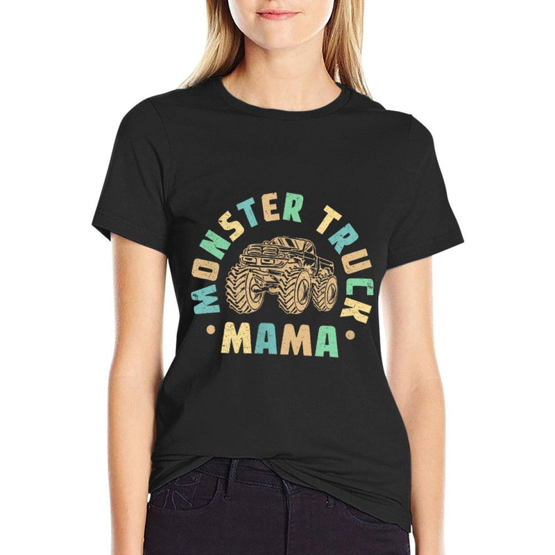 Monster Truck Mom In My Monster Truck Mama Era 2 Sided  Slim-fit Cut T-Shirt
