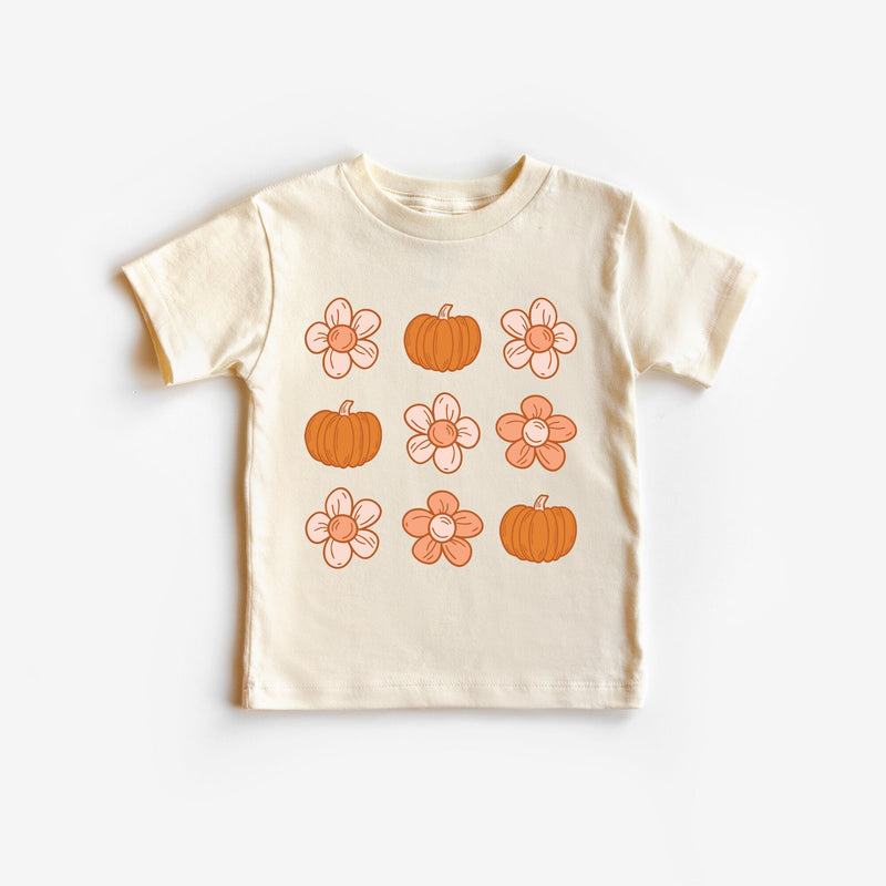 Pumpkins and Flowers