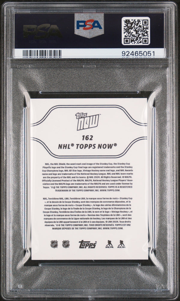 Graded 2023 Topps Now Ivan Fedotov #162 Stickers Rookie RC Hockey Card PSA 9 Mint