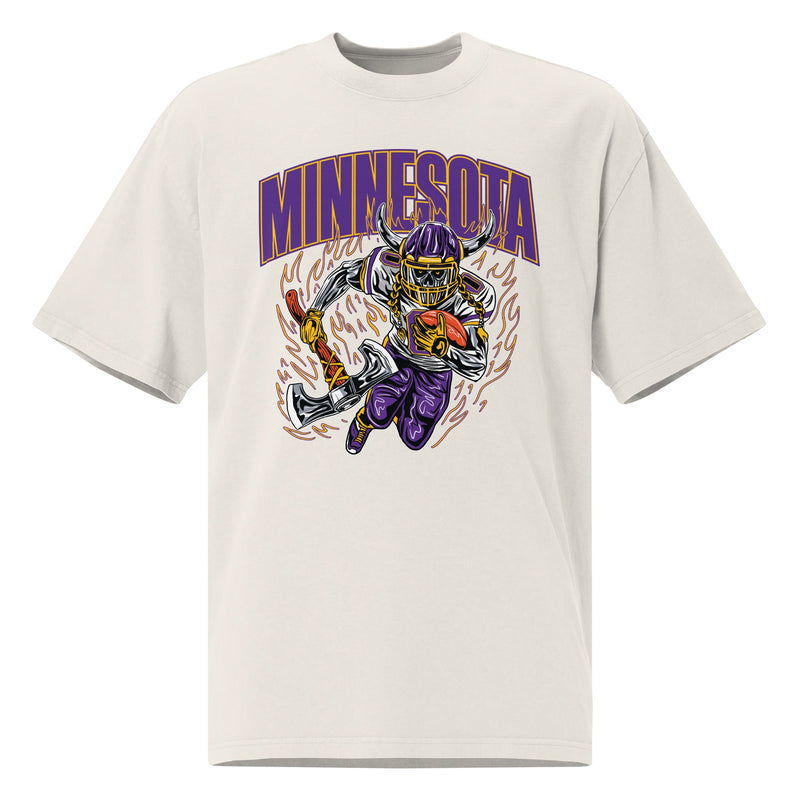 Minnesota City "Staple" White T-Shirt