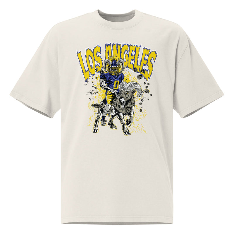 Los Angeles Rams "Staple" White T-Shirt