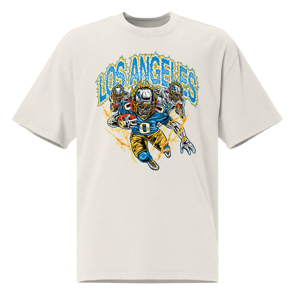 Los Angeles Chargers "Staple" White T-Shirt