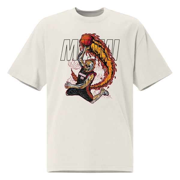 Miami Heat "Staple" White T-Shirt
