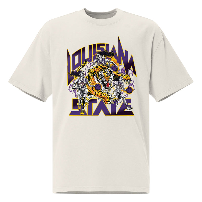 Louisiana State "Staple" White Shirt